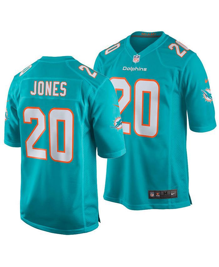 Men Miami Dolphins #20 Reshad Jones Nike Green Game NFL Jersey
